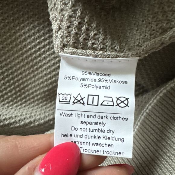 PJ Paul Jones Mens Knit Polo Shirt Beige NWT - Size M - Picture 8 of 8